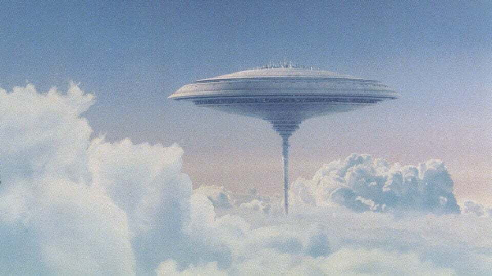 Planet over another planet
